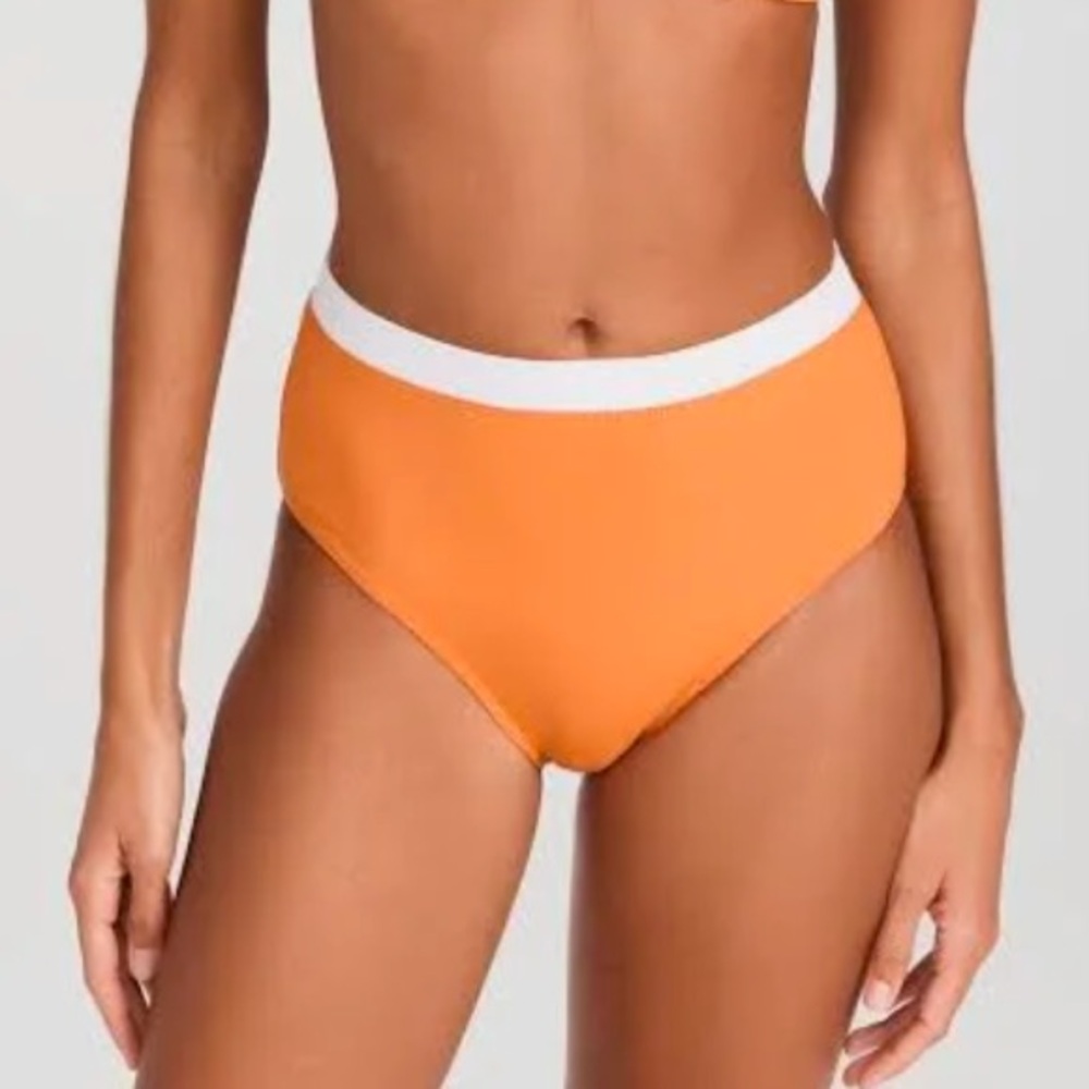 STAUD Devon High Rise Bikini Bottoms